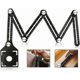 thumbnail image 3 of Multi-Angle Measuring Ruler with Positioning Hole, 6-Sided Aluminum Alloy Folding Ruler,Template Measuring Tool,Black, 3 of 5