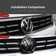 thumbnail image 5 of Emblema del capó delantero del coche, insignia del maletero trasero, pegatinas, accesorios para VW GTI Polo Golf Passat Tiguan Arteon Touareg Taigo Caddy Jetta B, 5 of 5