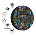 thumbnail image 5 of Bingfone Happy Father Day Spare Tire Cover Weatherproof Universal Wheel Protectors For Rv Camper Travel Trailer Suv Truck-17 Inch, 5 of 9