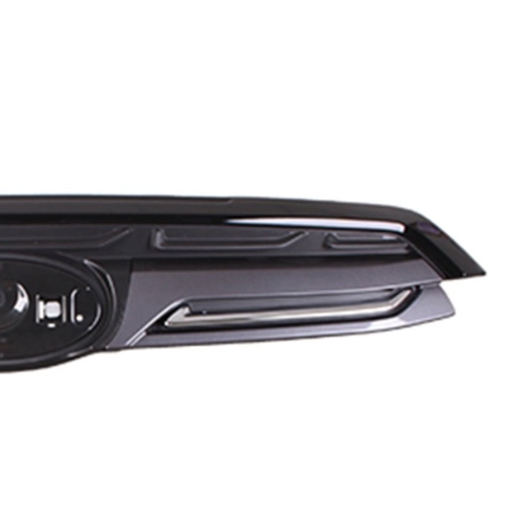 CarLights360 For Subaru Forester 2022 2023 2024 Grille Upper | Plastic | Chrome Shell | Textured Black Insert | Premier/Touring Models | Replacement For SU1200200 | 91121SJ410