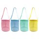 thumbnail image 1 of EeaseMX 4 bolsas de malla para playa para niños, con cremallera, para recoger conchas y juguetes de playa., 1 of 8