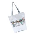 thumbnail image 3 of Bolso de hombro para mujer, bolso de mano para enfermera, día de las enfermeras con cremallera, bolso deportivo para el día de las enfermeras, regalos estilo A, 3 of 8