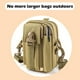 thumbnail image 4 of Riñonera Para Exteriores, Riñonera Molle Edc, Riñonera Con Funda Para Teléfono Móvil Para Deportes, Senderismo, Camping Y Viajes Yuarrent OD015920-03, 4 of 6