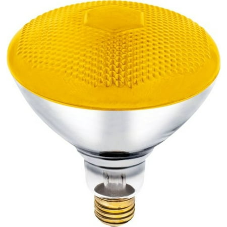 

Westinghouse 100W BR38 Incandescent Reflector Bug Yellow Flood E26 (Medium) Base 120 Volt Box / Each