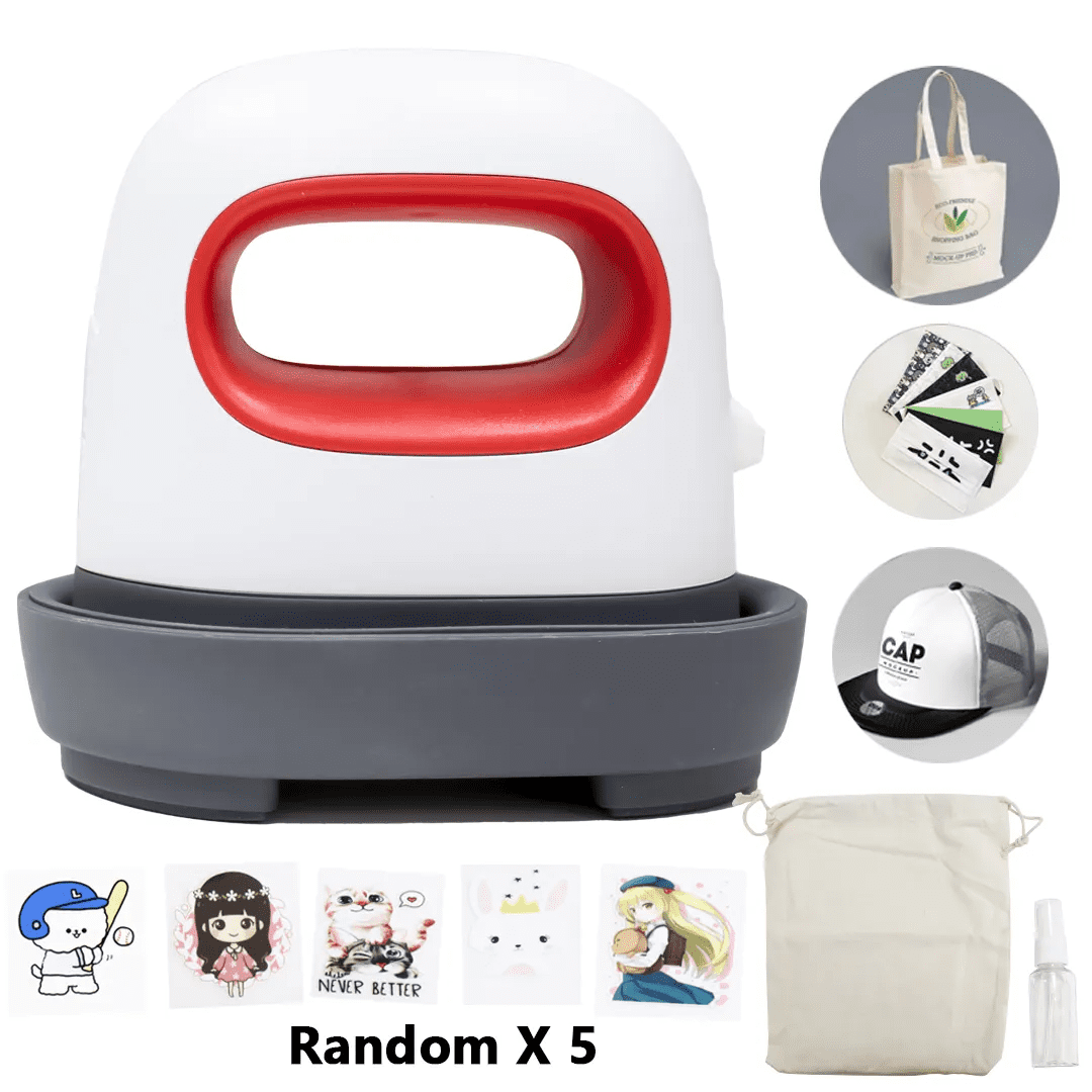 Mini Heat Press Machine Small Heat Press Portable Iron Press Machine for T Shirt
