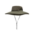 thumbnail image 2 of Only Moment GN1 Fishing Hiking Outdoor Safari Hats with Wind Lanyard nylon Bucket Fishing Hat for Hiking Garden Lawn Work Camping Outdoor A, 2 of 4