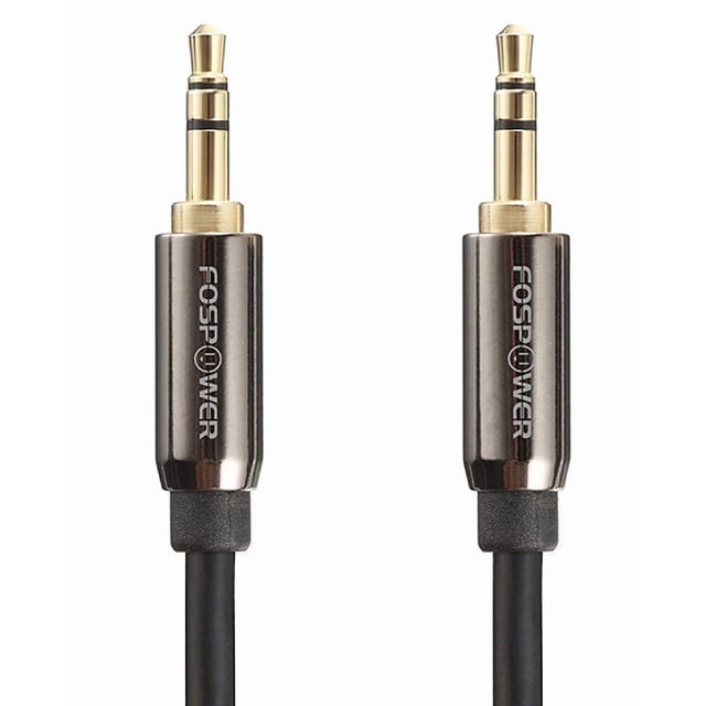 Cable de audio auxiliar FosPower de 4,5 m, macho a macho de 3,5 mm