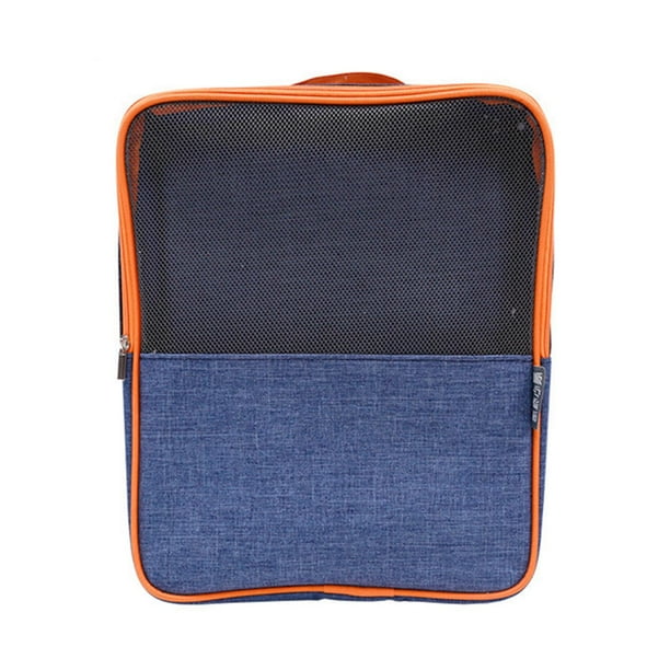 Bolsa de zapatos de viaje Bolsa de zapatos , zapatos de separación secos y húmedos, organizador de zapatos de impermeable, , bolsa de , naranja Magideal Bolsa de zapatos de viaje