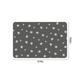 thumbnail image 3 of Aihimol Quick Dry Pet Mat-Dog Accessories Pet Feeding Mat Absorbent Dog Food Mat No Stains Dog Mat for Food and Water,Easy Clean Dog Bowl Mat Puppy Supplies Dog Accessories & Products, 3 of 7