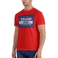 thumbnail image 5 of Yiaed Trump reelection in 2024 Take America Back Print Mens T-Shirt,Lightweight Cotton Tee, Crewneck T-Shirt For Men Basic Tee Shirt-6X-Large, 5 of 5