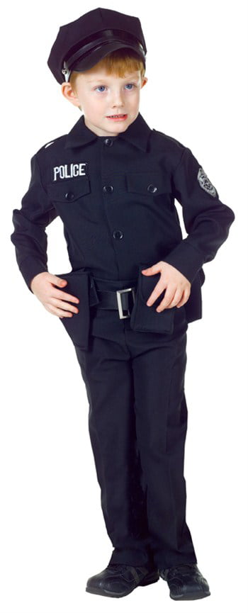 Underwraps Police Officer Set Cops Dress Up Child Boy Halloween Costume 25912 