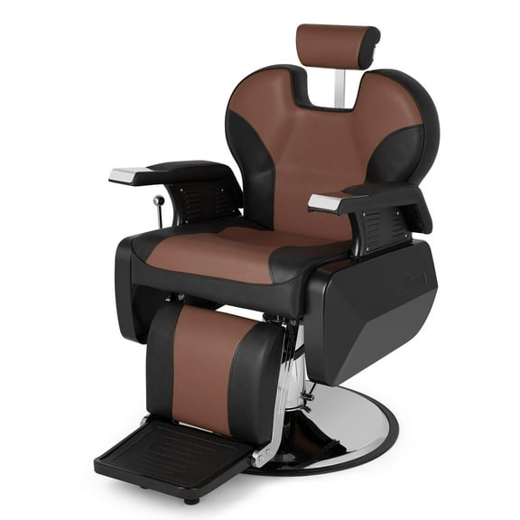Winado Reclining Barber Chair, Heavy Duty Styling Chair, Beauty Salon Spa Shampoo Equipment