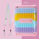 thumbnail image 5 of Funda para iPad de 8.ª/7.ª generación (funda para iPad 10.2 2020/2019) Push Pop Fidget Funda para iPad Funda protectora contra caídas a prueba de golpes con soporte para lápiz Kickstand debería, 5 of 5