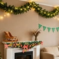 thumbnail image 7 of Rustic Christmas Swag with Decor Balls - Wedding Arch Garland for Door Lintel, Ceremony Backdrop, Wall Porch Holiday Decor, 7 of 7