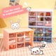 thumbnail image 5 of Caja de almacenamiento para manualidades de escritorio con soporte extraíble de 9 cajones pequeños para oficina y hogar, almacenamiento de artículos pequeños y manualidades, 5 of 6