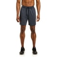 thumbnail image 3 of Reebok Men's and Big Men's Baseline Knit Performance Shorts, 7" Inseam, Sizes S-3XL, 3 of 7
