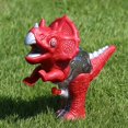 thumbnail image 3 of Pistola de agua dinosaurio triceratops rojo Zulema Juguetes de playa, 3 of 8