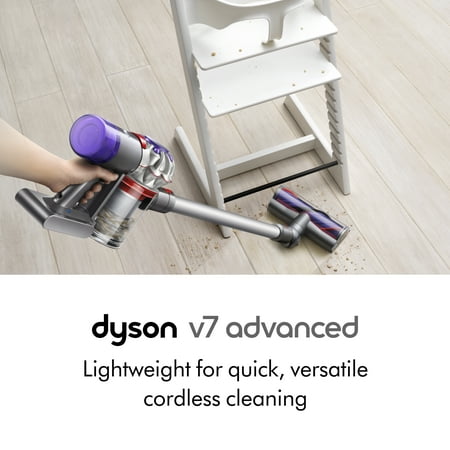 Dyson - V7 Advanced Origin Cordless Vacuum - Silver