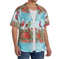 thumbnail image 4 of Disketp Men's Hawaiian Birds Print Shirts Button Down Holiday Beach Shirts-Medium, 4 of 7