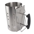 thumbnail image 1 of Chimney Starter, Efficient Fire Starter Chimney Stainless Steel  For Camping For Barbecue, 1 of 8