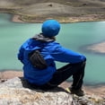 thumbnail image 3 of WATERFLY Unisex Lightweight Running Hiking Jogging Nylon Fanny Pack Waist Bag-Pure Black, 3 of 7