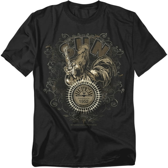 Sun T-Shirt Scroll Around Rooster Unisex Graphic Tee For Men & Women