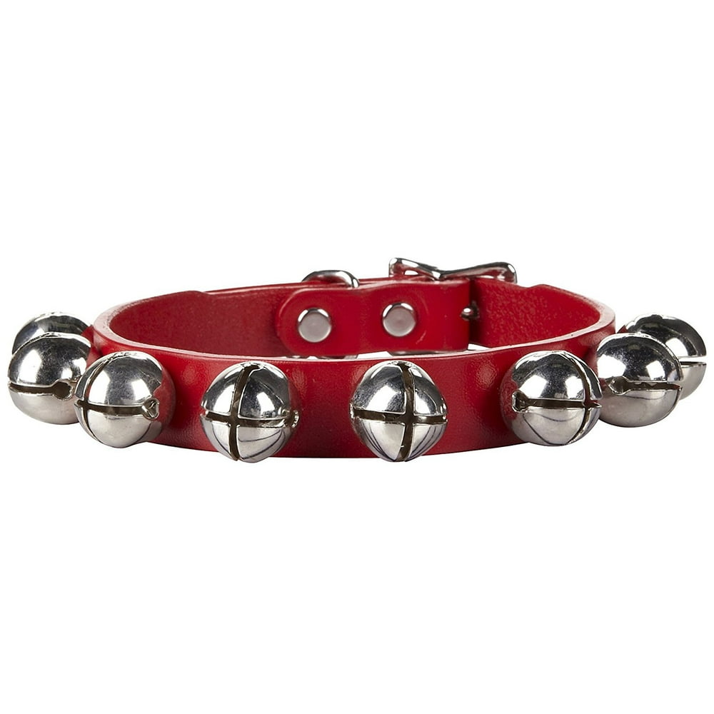 Christmas Dog Collars With Bells 