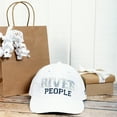 thumbnail image 4 of River People - White Adjustable Hat, 4 of 10