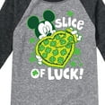 thumbnail image 3 of Disney - Slice Of Luck - Toddler And Youth Raglan Graphic T-Shirt, 3 of 5