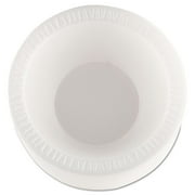 Dart Concorde Insulated Disposable Paper Bowls, 12 oz, White, 1000 bowls, 8 Packs