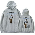 thumbnail image 4 of Russ Into The Wild Tour 2025  Hoodies Merch Women Men Long sleeve Fashion Casual Hooded Sweatshirts, 4 of 5