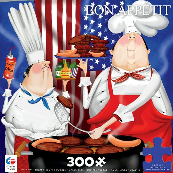 Ceaco - Bon Apetit - July 4th - 300 Piece Jigsaw Puzzle