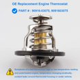 thumbnail image 4 of Conjunto de termostato de motor de coche para Toyota Avalon Camry Corolla Afortunado Sencillez, 4 of 4