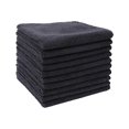thumbnail image 3 of 7 Pieces Microfiber Cleaning Cloth Dishtowels Fast Drying Dishcloth Cleaning Rag Black, 3 of 8