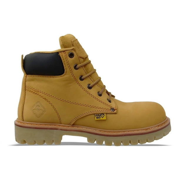 Bota De Trabajo Industrial Pma 136 Con Casco Buck Miel