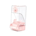 thumbnail image 1 of Comedero para jaula de pájaros Zulema Accesorios antisalpicaduras para canarios Rosa, 1 of 8