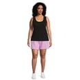 thumbnail image 2 of Terra & Sky Women's Plus Size Pull On Knit Shorts, 7" Inseam, 2 of 6