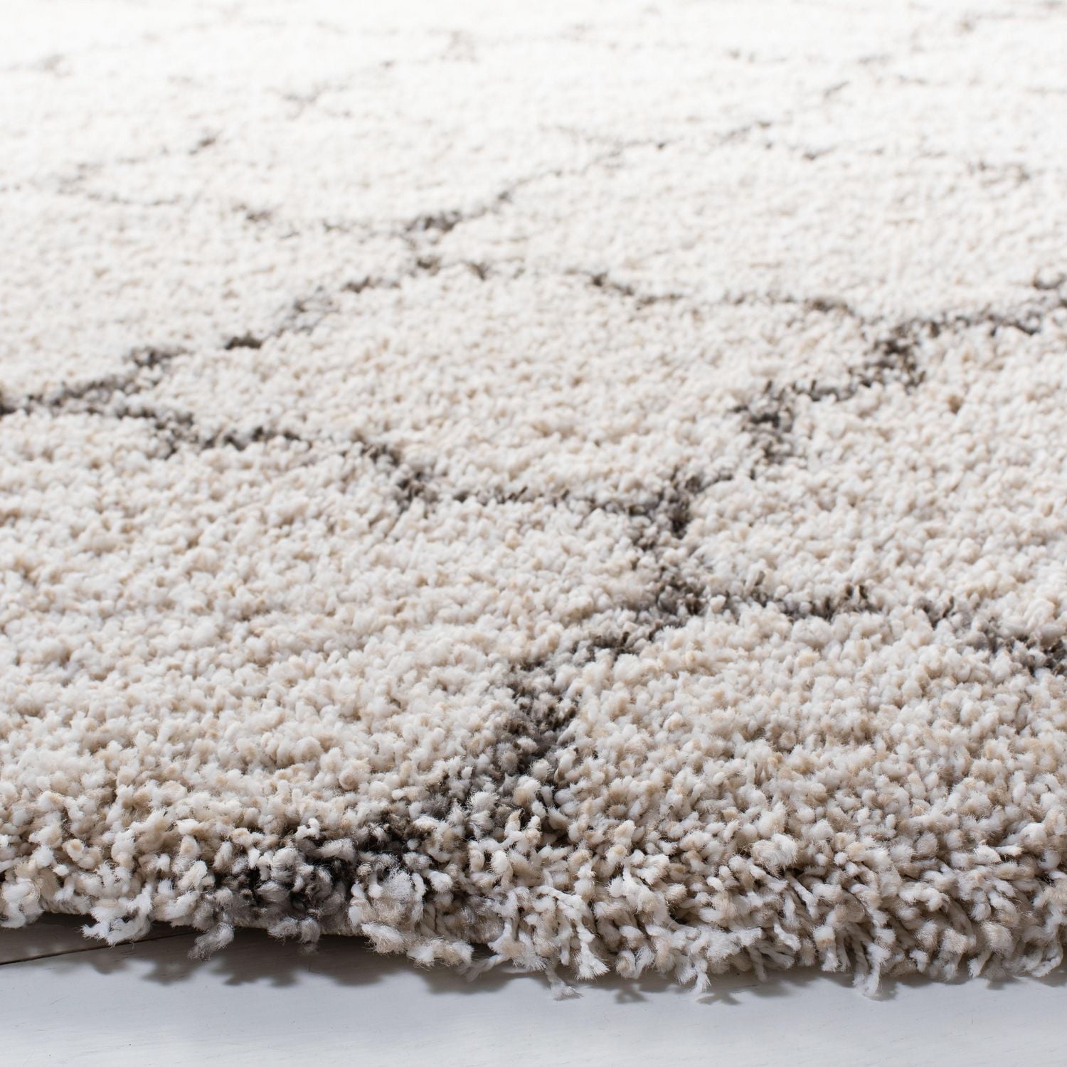 Safavieh Hudson Jaye Tapis Géométrique Shag