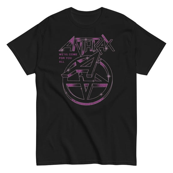 Anthrax - Double A Unisex T-Shirt - Black - Small