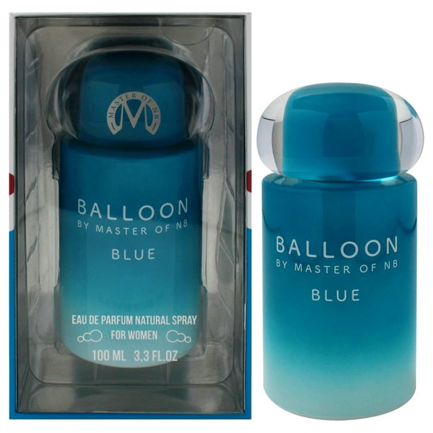 Master Balloon Blue de New Brand para mujeres - Spray EDP de 3.3 oz