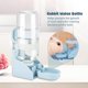 thumbnail image 2 of Botella de agua para conejos sin goteo, fuente de agua colgante de 17oz, dispensador automático, alimentador de agua para jaula de mascotas para conejitos, Chinchilla, 2 of 5