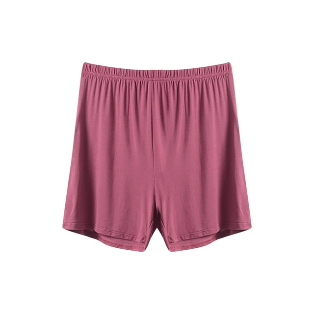 Pantalones de Cintura Elástica para las Mujeres de Verano Delgado Cuarto Cortos Color Estilo Delgado Pijamas Casuales, Pantalones de Tamaño Suelto