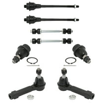 TRQ 8pc Steering Suspension Kit Ball Joints Tie Rods Sway Bar End Links PSA81000 Fits select: 1999-2007 CHEVROLET SILVERADO, 2000-2006 CHEVROLET TAHOE