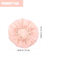 thumbnail image 2 of Miangastore 2Pack Reusable Shower Caps For Lady Elastic Band Hair Protection Assorted Color, 2 of 8