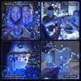 thumbnail image 5 of chalian 20 Pack LED Fairy Lights Battery Operated,3 Features Blinking Slowly Blinking &just on 7FT 20 LED Waterproof Mini Twinkle String Lights for Wedding Mason Jars Party Christmas Decorations,Blue, 5 of 14