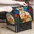 thumbnail image 7 of Lsque Stained Glass Cat Art Print 2 Slice Toaster Cover , Kitchen Appliance Dustproof Protector , Toaster Protector Dustproof Kitchen Appliance Cover, 7 of 7