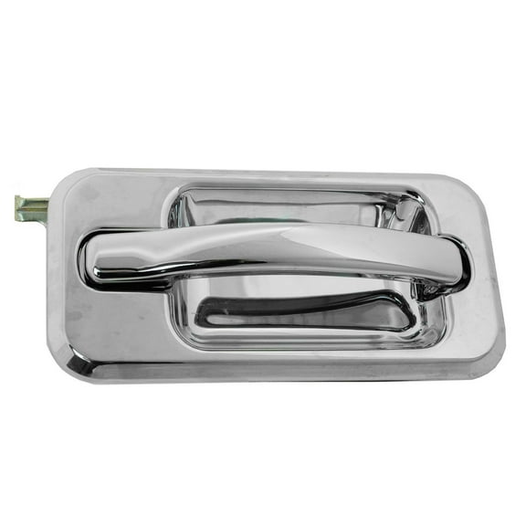 TRQ Door Handle Outside Exterior All Chrome Front RH Passenger Side for 06-09 H2 DHA48929 Fits select: 2006 HUMMER H2 SUT, 2007 HUMMER H2