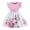z250805-A-Pink, variant on LUOGENLI Girls Dresses Size 7 Summer Toddler Girls Summer Ruffles Sleeveless Floral Prints Ribbed Fashion Dress Clothes Graduation Dresses For Girls Blue Dresses For Girls 8-10 Cute Yellow Size 5Y
