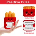 thumbnail image 4 of Emotional Doll Hoedia Positive Fries, regalo de ganchillo para un amigo, 4 of 7