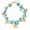 Sea Star Necklace - B, variant on Starfish Shell Statement Choker Necklace, Ocean Conch Seahorse Turtle Charm Beaded Necklace, Mermaid Beach Costume Jewelry for Women